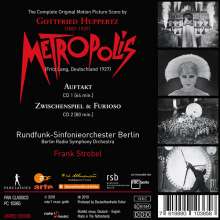 Gottfried Huppertz (1887-1937): Filmmusik: Metropolis (Filmmusik - Gesamtaufnahme), 2 CDs