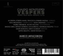 Claudio Monteverdi (1567-1643): Vespro della beata vergine, 2 Super Audio CDs