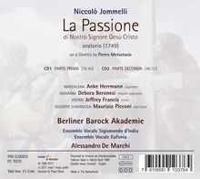 Niccolo Jommelli (1714-1774): La Passione di Nostro Signore Gesu Cristo (Oratorium), 2 CDs