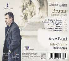 Antonio Caldara (1671-1736): Kantaten für Bass "Brutus", CD