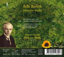 Bela Bartok (1881-1945): 44 Duos für 2 Violinen, CD