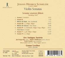 Johann Heinrich Schmelzer (1623-1680): Sonatae unarum fidium (1664) Nr.1-6, CD