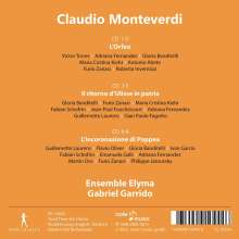Claudio Monteverdi (1567-1643): Die 3 Opern, 8 CDs