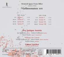 Heinrich Ignaz Biber (1644-1704): Violinsonaten Nr.1-8 (1681), 2 CDs