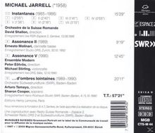 Michael Jarrell (geb. 1958): Instantanes, CD