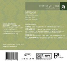 Arditti-Quartet - First Performance VI, 1 CD und 1 Blu-ray Disc