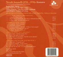 Niccolo Jommelli (1714-1774): Quattro Cantate a voce sola con violini, viola e basso, CD