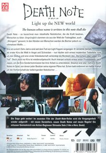 Death Note - Light up the New World, DVD