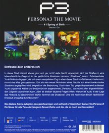 Persona 3 - The Movie: #01 - Spring of Birth (Director’s Cut) (Blu-ray), Blu-ray Disc