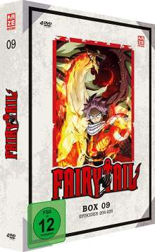 Fairy Tail Box 9, 4 DVDs