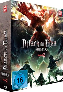 Attack on Titan Staffel 2 Vol. 1 (mit Sammelschuber) (Blu-ray), Blu-ray Disc