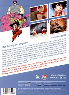 Dragonball - Die TV-Serie Box 2 (Episoden 29-57) (Blu-ray), 3 Blu-ray Discs