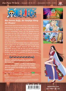 One Piece TV-Serie - Season 20 & 21 Episoden 1076-1100. Hier kommt Ruffy, der künftige König der Piraten!