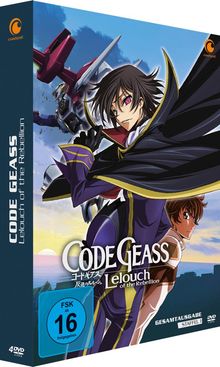 Code Geass: Lelouch of the Rebellion Staffel 1 (Gesamtausgabe), 4 DVDs