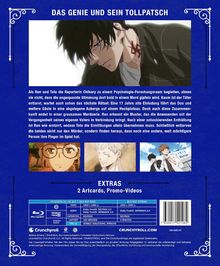 Text: "Das Genie und sein Tollpatsch. Episoden 21-26 auf 1 Blu-ray Disc. Extras: 2 Artcards, Promo-Videos." Oben, Illustrationen.