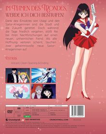 „Im Namen des Mondes, werde ich dich bestrafen!“ Darüber hinaus Beschreibung eines Sailor Moon DVD Covers.