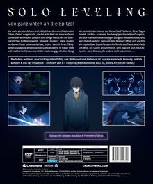 "Solo Leveling – Von ganz unten an die Spitze! Nach Erfolg als Webnovel und Webtoon jetzt animiert auf DVD & Blu-ray."