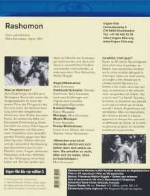 Rashomon - Das Lustwäldchen (OmU) (Blu-ray), Blu-ray Disc