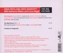Fred Frith &amp; Arte Quartett: The Big Picture, CD