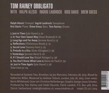 Tom Rainey (geb. 1957): Obbligato, CD