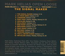 Mark Helias, Tony Malaby &amp; Tom Rainey: The Signal Maker, CD