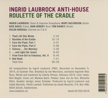 Ingrid Laubrock (geb. 1970): Roulette Of The Cradle, CD