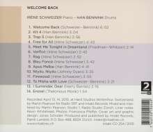 Iréne Schweizer &amp; Han Bennink: Welcome Back, CD