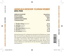 Angelika Niescier &amp; Florian Weber: NYC Five, CD