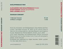 Alexander Von Schlippenbach (geb. 1938): Warsaw Concert, CD