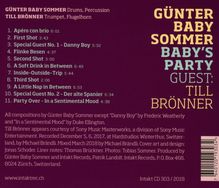 Günter Baby Sommer &amp; Till Brönner: Baby's Party, CD