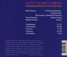 Elliott Sharp &amp; Carbon: Transmigration At The Solar Max, CD