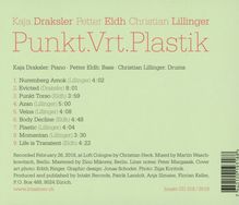 Kaja Draksler, Petter Eldh &amp; Christian Lillinger: Punkt.Vrt.Plastik, CD