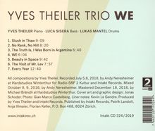 Yves Theiler (geb. 1987): We, CD