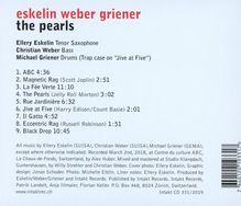 Ellery Eskelin, Christian Weber &amp; Michael Griener: The Pearls, CD