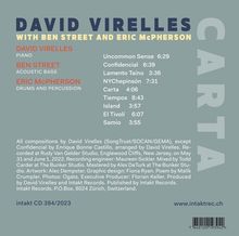 David Virelles (geb. 1983): Carta, CD