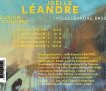 Joelle Leandre: Zurich Concert, CD