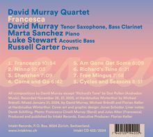 David Murray (geb. 1955): Francesca, CD