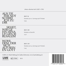 Johann Sebastian Bach (1685-1750): Bach-Kantaten-Edition der Bach-Stiftung St.Gallen - CD 7, CD