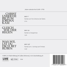 Johann Sebastian Bach (1685-1750): Bach-Kantaten-Edition der Bach-Stiftung St.Gallen - CD 8, CD