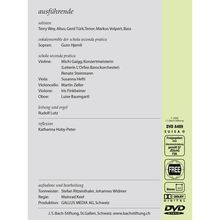 Johann Sebastian Bach (1685-1750): Bach-Kantaten-Edition der Bach-Stiftung St.Gallen - Kantate BWV 166, DVD