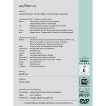 Johann Sebastian Bach (1685-1750): Bach-Kantaten-Edition der Bach-Stiftung St.Gallen - Kantate BWV 34, DVD
