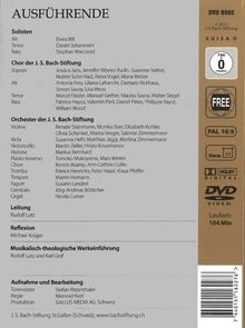 Johann Sebastian Bach (1685-1750): Weihnachtsoratorium BWV 248 (Teil 1), DVD