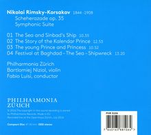 Nikolai Rimsky-Korssakoff (1844-1908): Scheherazade op.35, CD