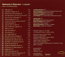 Weihnacht in Österreich a cappella, CD