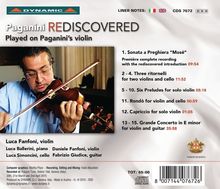Niccolo Paganini (1782-1840): Grande Concerto e-moll für Violine &amp; Gitarre, CD