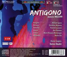 Antonio Mazzoni (1717-1785): Antigono, 3 CDs
