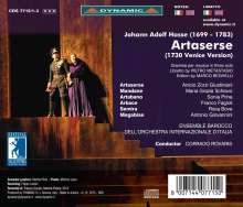 Johann Adolph Hasse (1699-1783): Artaserse, 3 CDs