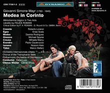 Johann Simon (Giovanni Simone) Mayr (1763-1845): Medea in Corinto, 2 CDs