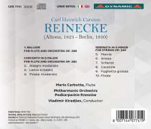 Carl Heinrich Reinecke (1824-1910): Serenata für Streicher g-moll op.242, CD