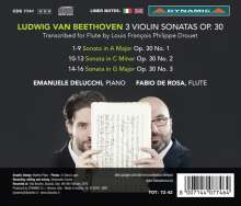 Ludwig van Beethoven (1770-1827): Violinsonaten Nr.6-8 (arrangiert für Flöte &amp; Klavier), CD